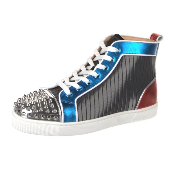 Christian Louboutin Other - Christian Louboutin Leather High Top Sneakers